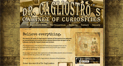 Desktop Screenshot of cagliostro.se